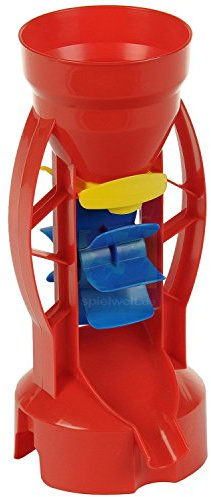 Theo Klein 2153 Aqua Action Sandmühle I Strandspielzeug mit drehendem Wasserrad I Spielzeug für Kinder ab 1 Jahr
