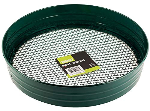 Draper Garden Sieve for Soil and Stones | Metal Heavy Duty Soil Compost Sieve | Earth and Rocks Sifter Riddler | 17998