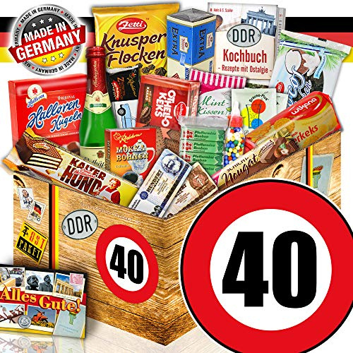 Süssigkeiten Geschenk - Süße Ostbox - Geburtstag 40 - Geschenke Mann