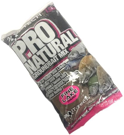 Bait-Tech Pro Natural Fine Lake Dark (1.5kg) Fishing Bait