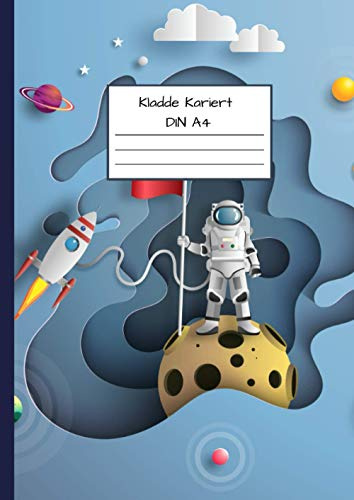 Kladde Kariert DIN A4: Notizbuch DIN A4 - Kladde kariert 5 mm - 110 Seiten - Notizheft, Tagebuch, Schreibbuch - Erfolg anknuepfen (karrierter block din a4)