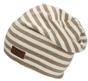 Sterntaler Unisex Beanie-Mütze Slouch-Beanie Streifle
