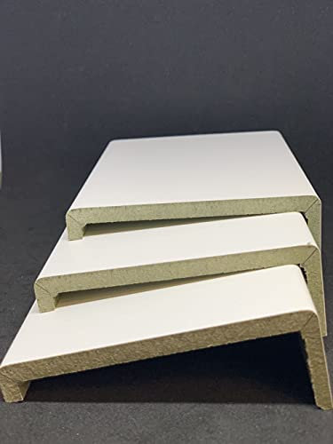 Coprifilo in legno rivestito in laminato Wengè larghezza 90 mm- Mostrine per porte