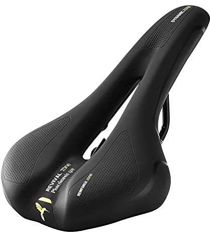 Phaethornis guy Gel Mountain Bike Seat of Comfortable Memory Foam, Bicycle Seats for Men & Women, Bike Saddles for MTB, BMX & Road