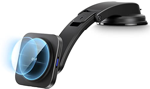 ESR für Magsafe Autohalterung mit Ladefunktion, Magnet Kabellose Armaturenbrett Magsafe Ladegerät Auto, Handyhalterung Auto für iPhone Air/17/16/15/14/13/12, Galaxy S25 Series, Schnellladung