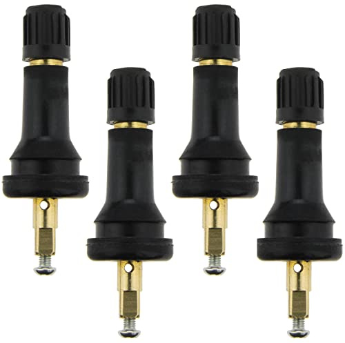 STIX 4 TPMS Reparaturventile TPMS-18 für TRW Sensoren | Satz mit 4 Ersatzventilen, Passend für TRW TPMS Sensoren, Gummiventile