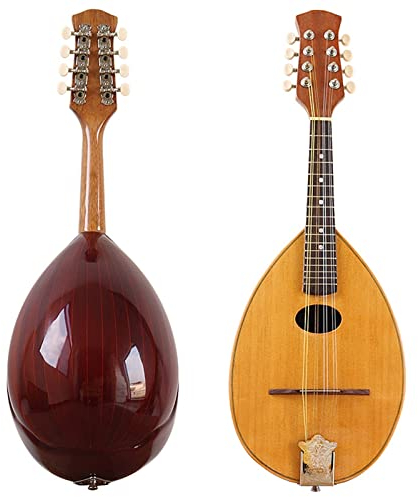 Hand-made Mandolin Solid Spruce Wood Top 8 String Mandolin Guitar Mandolin Mandolin Instrument