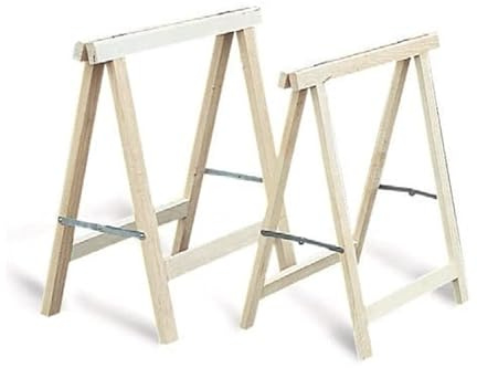MERCIER - Tréteau pliant bois hêtre 800x800mm - MERCIER - 4181