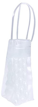 MAGICLULU 3pcs PVC Wine Bottle Cooler Bag Chilling Gel Holder for Wine Beer Drinks Reusable Carrier for Parties Bbqs