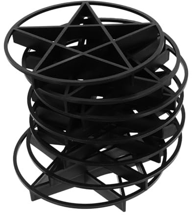 Milisten 10pezzi Supporti Ventilati per Vasi Base Elevata per Piante Vaso Pad per Fioriere con Design Aerato per Circolazione Ottimale Aria