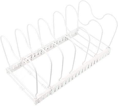Cabilock Topfdeckelhalter Aus Metall Topfdeckelständer Für Küche Aufbewahrungsregal Für Topfdeckel Und Suppenkelle Langlebiger Organizer Mit Exquisitem Design Für Tägliche Nutzung