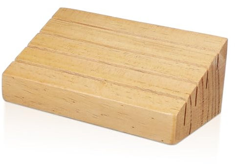 ERINGOGO Holz Kartenhalter Spielkartenhalter Für Erwachsene Kinder Mit Rutschfestem Sockel Schräger Holzständer Für Kartenspiele