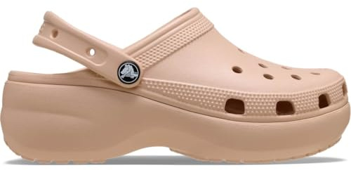 Crocs Women's Classic Platform Clog 37-38 EU Pink Caramel