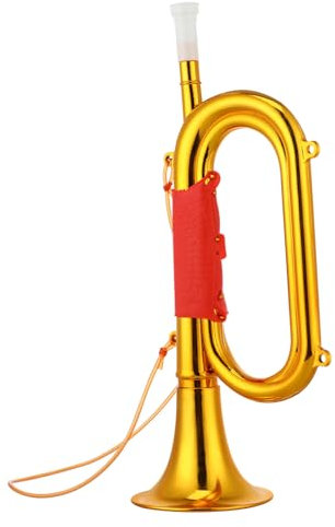 BESPORTBLE Kindertrompete Signalhorn Spielzeug Für Junge Mädchen Bühnen Performance Requisit Musikinstrumente Trompete Zum Üben Lernen
