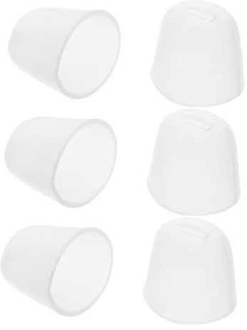 HAMPPLIES 6pcs Silicone Mouthpiece for 6-Hole Ocarina Portable Flute Blow Aid for Beginners Comfortable Cap Cover for Music Practice and Performance