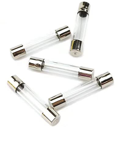Sicherung 50 Stück/Lot Set 6x30mm 0.5A 1A 2A 3A 5A 6A 7A 8A 10A 15A 20A 25A30A Quick Blow Glass Tube Fuse Assorted Kits, Fast-Blow Glassicherungen(7A)