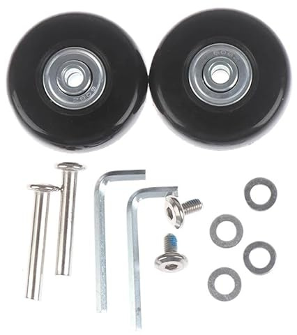 Universal Kofferrollen OD 40-54mm Gepäck Koffer Ersatz Räder Reparatur Kit Achsen Deluxe(D)