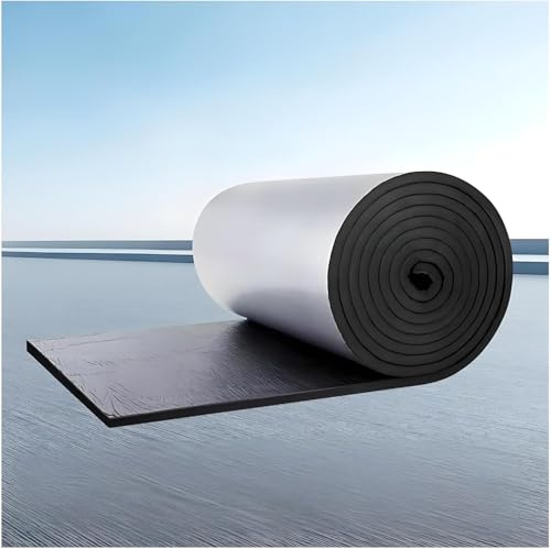 Rouleau De Feuille Réflectrice For Radiateur, Feuille D'aluminium Auto-adhésive, Isolation Phonique, Écran Thermique, Barrière Radiante, For Sols, Murs, Combles,(15mm,1*10m/3.2*32.8ft)