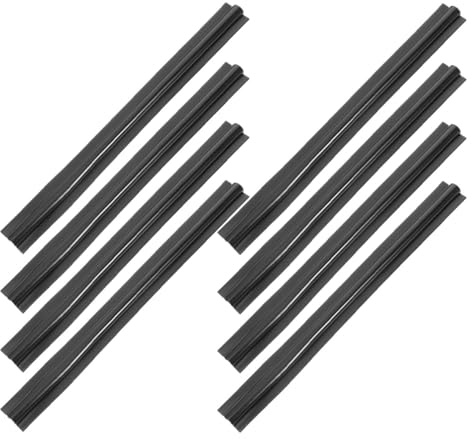 CLISPEED Protezione per Cavi Auto 8 Pezzi Guaine Nascoste in PVC Organizzatore di Cavi Elettrici Resistente per Interni Auto Facile Installazione Colore Semplice