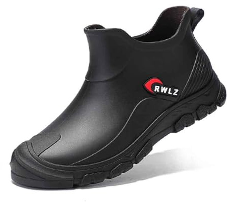 Scarpe Antipioggia da Uomo, Ideali per Le giornate di Pioggia, perfette per la Primavera e L'Estate, Calzature Versatili per attività all'aperto, comode e protettive.