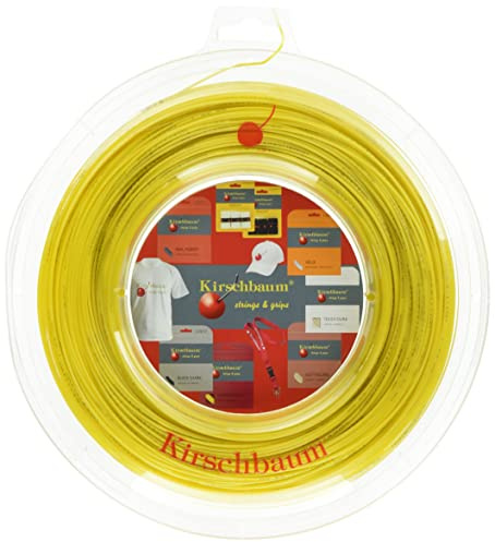 Kirschbaum Reel Competition tennissträng, 1,30 mm/16-mätare, gul
