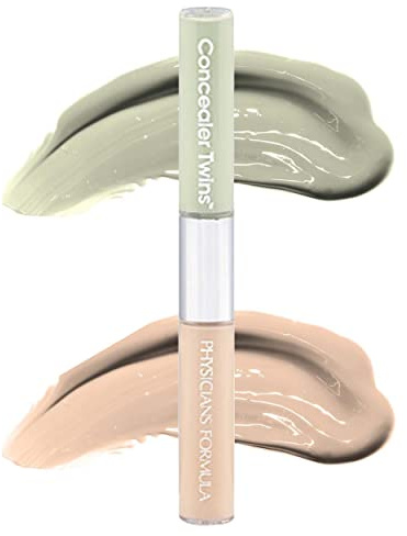 Physicians Formula Cream Dual-Ended Concealer Stick Green/Light, Neutralizing, Dark Circles, Scars, Blemishes, Eyes
