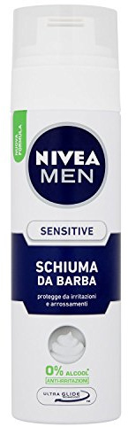 Nivea Men Schiuma da Barba Sensitive, 200 ml