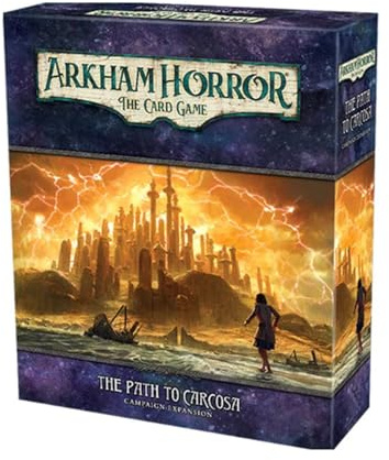 Fantasy Flight Games | Arkham Horror The Card Game: The Path to Carcosa Campaign Erweiterung | Brettspiel | Alter 14+ | 1-4 Spieler | 60-120 Minuten Spieldauer, Mehrfarbig, FFGAHC68