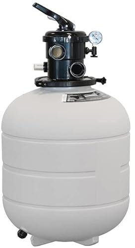 Suinga Filtre à sable Millennium, épurateur de piscine, valve sélectrice supérieure incluse. (Ø 480 mm - Sorties 1½)