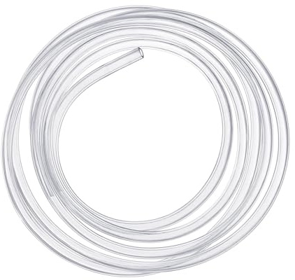 Flexibler Schlauch aus PVC, Innendurchmesser 10 mm außen 12 mm, transparent, zuschneidbar, Silikon, für Tank und Aquarium (20 m Ø10/12 mm)
