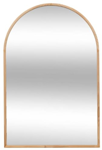 Atmosphera - Kim Arch Wandspiegel, Holzrahmen, 90 x 60 cm - Für Flur, Schlafzimmer, Wohnzimmer