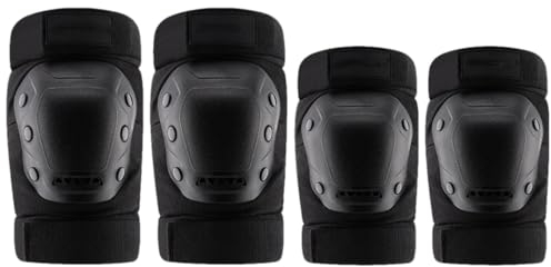Motorrad Knieschoner Ellenbogenschützer für Herren Motocross Kurze Pads Knie Knie und Ellenbogenschützer M