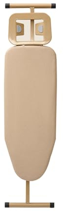 Tabla de planchar, tabla de planchar, tabla de planchar, tabla de planchar, tabla de planchar, tabla de planchar, tabla vertical plegable para el hogar, tabla de planchar (color: dorado) (dorado)