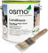 Osmo Landhausfarbe High Solid Zeder Rotholz 2310 2,5 L Wetterschutzfarbe Wasserabweisend + Flächenstreicher Pinsel von Pfahler Gratis