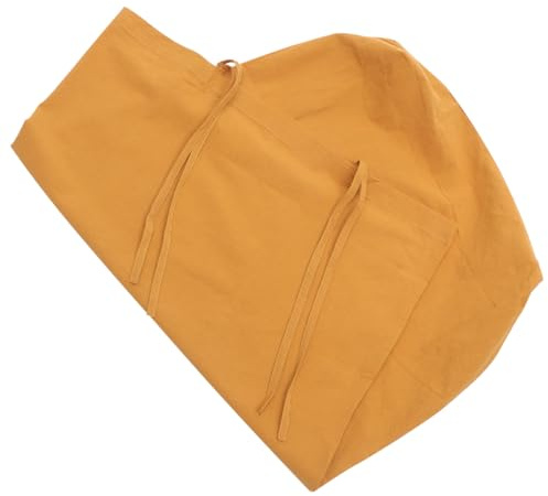 BESTonZON 1stk Abnehmbarer Stoffbezug Faltbare Stubenwagen Wasserdichte Krippenunterlage Stationsabdeckung Wechseln Babymatratze Yellow 100% Baumwolle (distressed-leinen-ähnlicher Prozess)