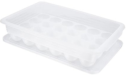 Uonlytech 1pezzi Contenitore Per Uova Fresco Vassoio Per Uova Scatola Di Conservazione Per Frigorifero e Cucina
