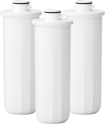 Waterdrop WD-EWFT1 Zero TDS 0 TDS Replacement Filters for Waterdrop Electric Dispenser WD-ED05TW/ WD-ED10TW, Reduce Chlorine, Lead, 3 Packs