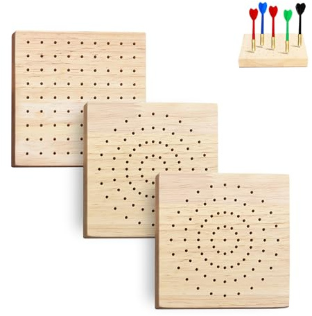 3 Stück Dart Halter, Holz Dartpfeil Halter Darthalter Dartpfeile Halterung Dartzubehör für Aufbewahrung von Steeldarts, Softdarts und Darts Aller Art