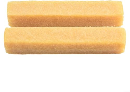 Yuanpgky Schleifmittel-Reinigungsradierer für Schleifband- und Scheibenrestaurierung, Naturkautschuk-Kleberentferner für Papier, Kunststoff und Elektrowerkzeug-Zubehör, Gelb, 150 x 25 x 25 mm (2 Stück