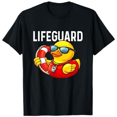 Salvavidas - Patito de Pato Amante del Pato de Goma Camiseta