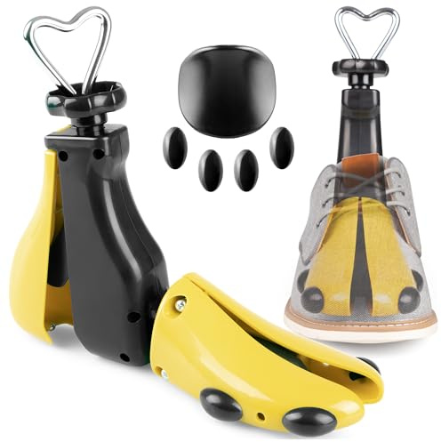 SULPO 4-Wege-Schuhdehner, Schuhspanner für enge Schuhe, 1 Stück | Schuhspanner für Damen und Herren, verstellbar in Länge und Breite, mit Dehnungseinsätzen