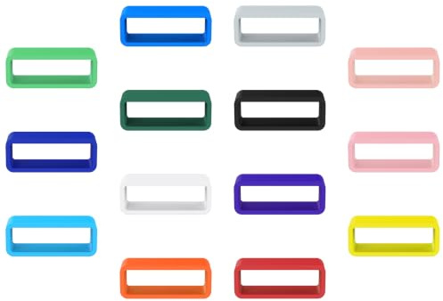 Astorgos 14 Supports pour Bracelet, Anneaux de Fixation 20 mm, Multicolores