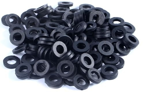 Schläfer | 1833-50 Stück, Gummidichtung für Luftsprudler M22, Gummi-Dichtungen für Sternstrahlregler der Größe M22x1, Durchmesser Ø 21 mm, Innendurchmesser Ø 15 mm, Stärke 2,5 mm.