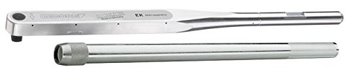 GEDORE Aluminium Drehmomentschlüssel DREMOMETER 1 600-1500 Nm mit ALU-Verlängerungsrohr ±3% Genauigkeit mit Zertifikat Made in Germany