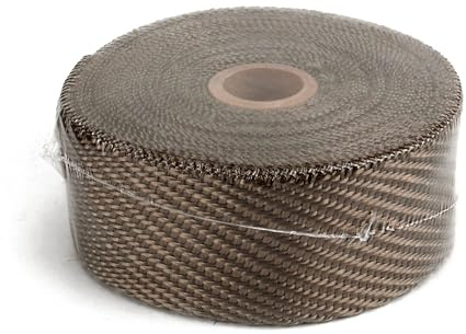 Design Engineering Titanium Exhaust Wrap 4 x 100' Lava Rock Technology
