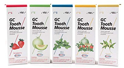 GC Tooth Mousse Zahnpasta 35ml Tube Probierset (5x 35ml Tube)