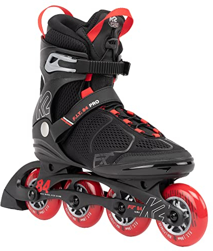 K2 Skates Herren Inline Skates F.I.T. 84 PRO, Black - red, 30G0515.1.1.125