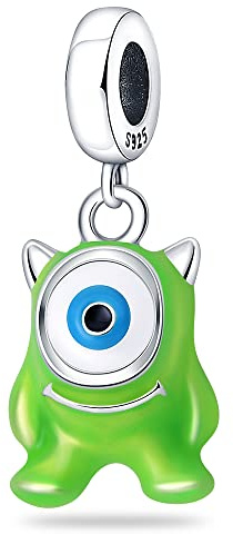 Symretie Charm Anhänger Damen 925 Sterling Silber für Armband Charms Beads passend für Pandora Armband und Halskette, Kompatibel mit Europäischen Armbänder für Frauen Mädchen X1