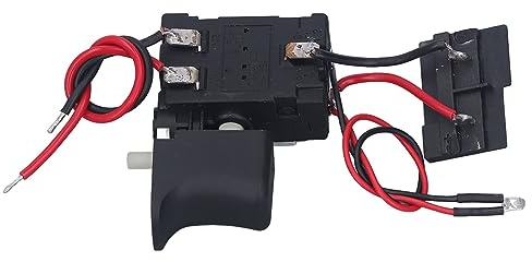 Interruptor de Gatillo para Taladro Eléctrico e Inalámbrico con Luz Pequeña para Herramientas Eléctricas