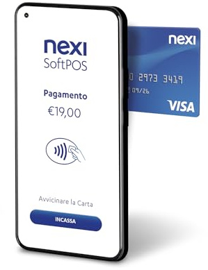 Nexi SoftPOS a canone zero, l'App per incassare dal tuo telefono i pagamenti contactless con Carte di Credito, Debito, Prepagate, Apple Pay e Google Pay